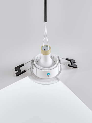 Встраиваемый влагозащищенный светильник interiorlight AQUA-1-WH фото 3